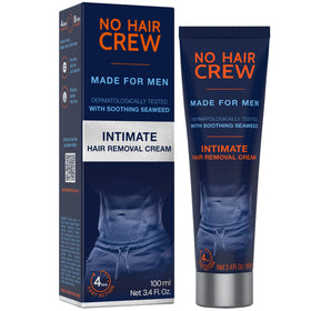 Crème dépilatoire intime NO HAIR CREW 100ml vue de face