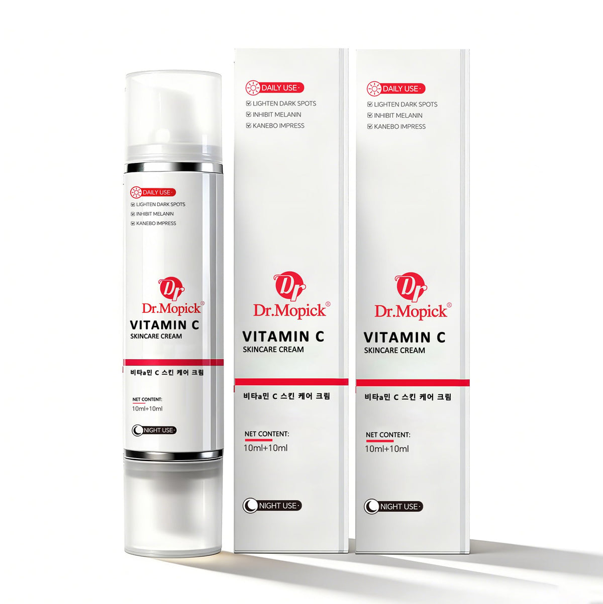 Crème DR.MOPICK à l'acide tranexamique et vitamine C 150g vue de face
