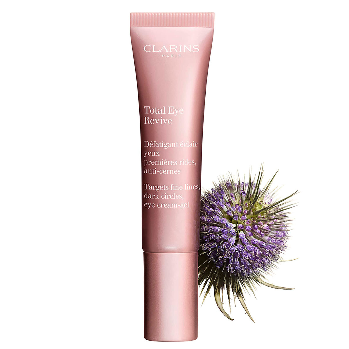 Crème-Gel Contour des Yeux CLARINS sur une surface blanche