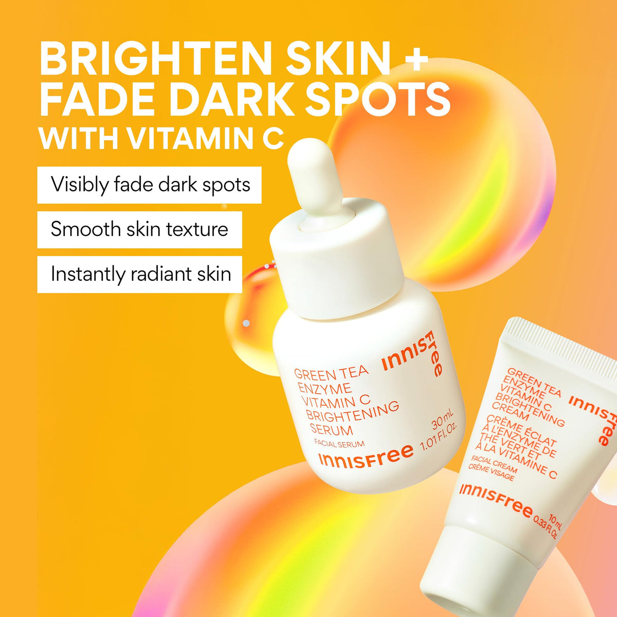 Crème gel Vitamine C en format voyage d'innisfree