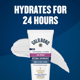 Crème Gold Bond Retinol et ses bénéfices affichés