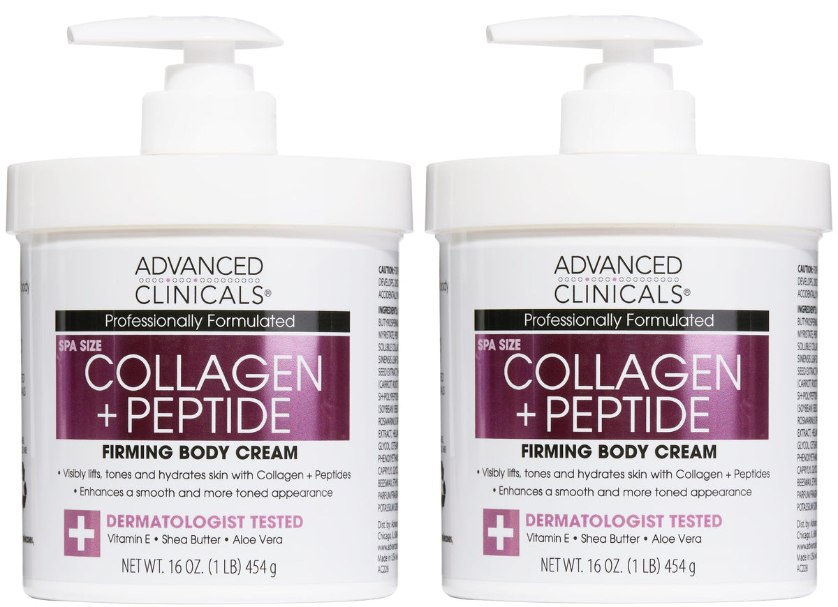 Crème hydratante Advanced Clinicals 1061g vue avant