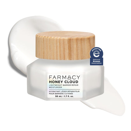 Crème hydratante Honey Cloud Farmacy 50ml vue avant avec couvercle