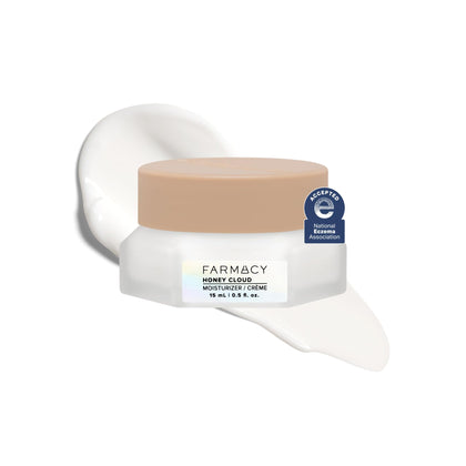 Crème Hydratante Honey Cloud Farmacy vue avant avec texture légère