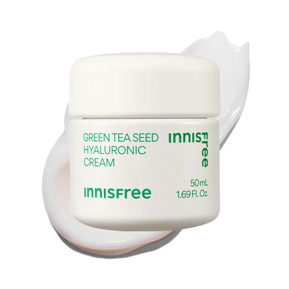 Crème hydratante innisfree au thé vert 200g vue avant