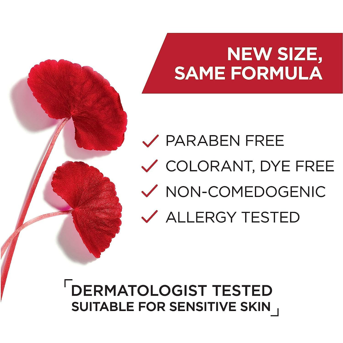 Crème hydratante L'Oreal Paris sur un fond naturel