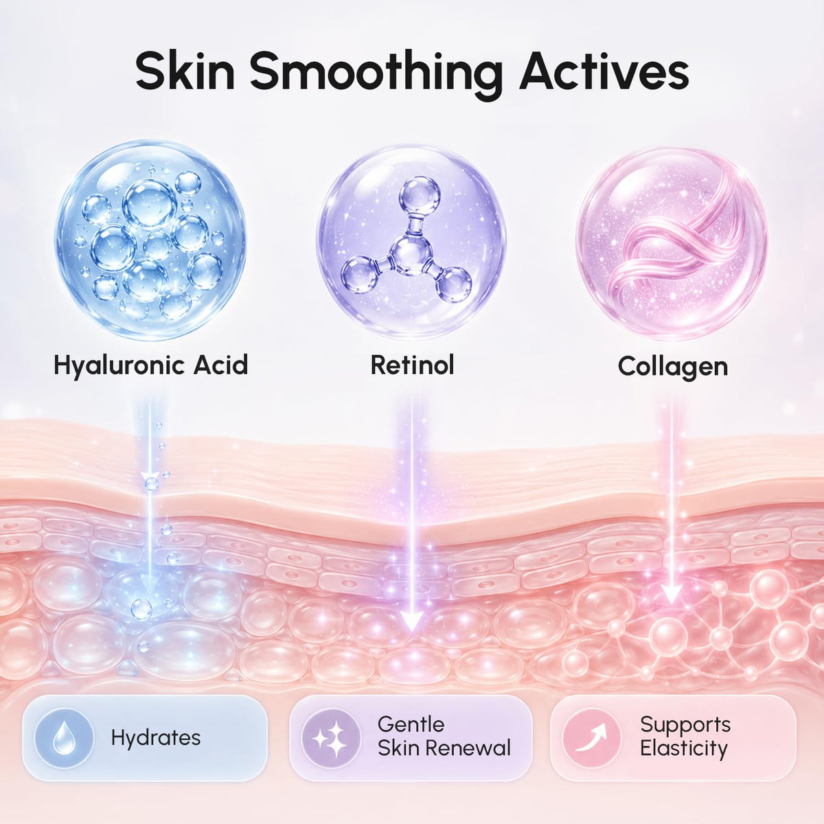 Crème hydratante MAREE pour le visage avec un fond neutre