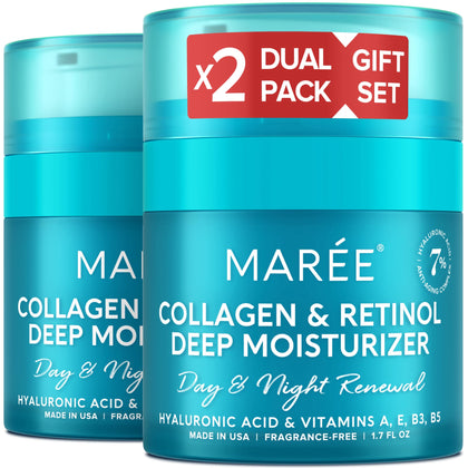 Crème hydratante MAREE visage en pack de 2