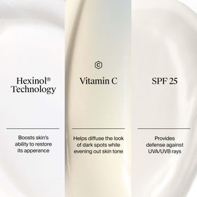 Crème hydratante Neutrogena Triple Age avec SPF 25 sur un fond neutre