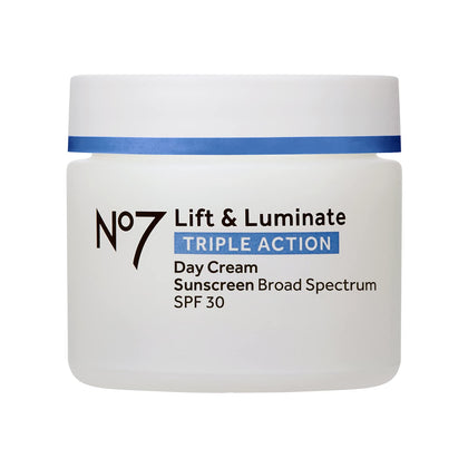 Crème hydratante No7 Lift & Luminate 50 ml vue de face