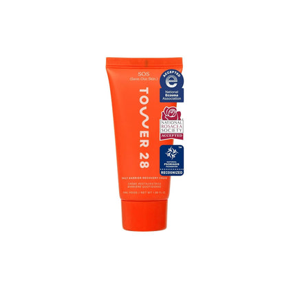 Crème Hydratante SOS Tower 28 vue avant avec packaging
