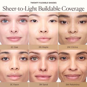 Crème Hydratante Teintée Laura Mercier 2W Citrine sur une table
