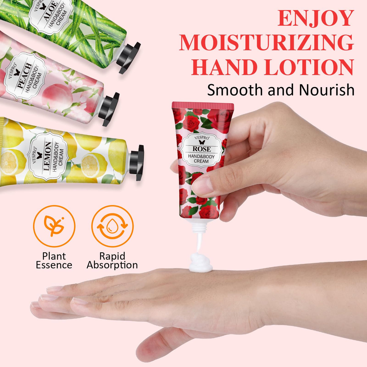 Crème hydratante VESPRO parfum miel en tube