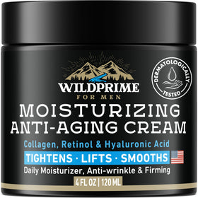 Crème Hydratante Visage Homme WildPRIME, pot avant