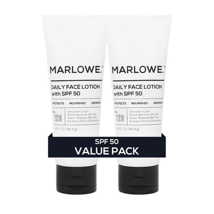Crème hydratante visage MARLOWE. SPF 50, vue avant