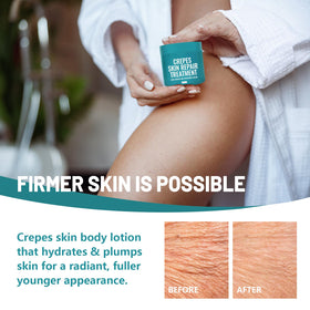 Crème LBXX NEW pour peau crépue, texture étalée sur la main