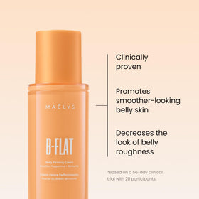 Crème MAËLYS B-FLAT texture sur la peau