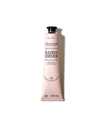 Crème mains cerisier L'OCCITANE 90g vue de face
