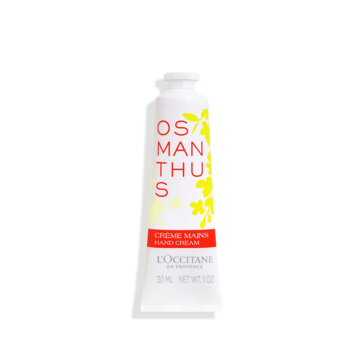 Crème Mains Osmanthus L'OCCITANE 30ml vue avant avec tube élégant