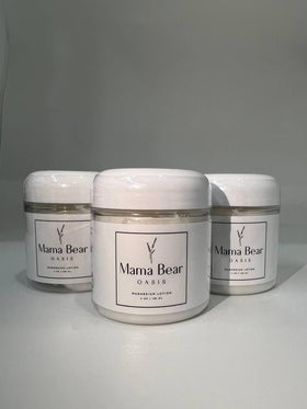 Crème Mama Bear Oasis avec texture légère sur une main