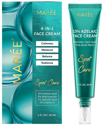 Crème MAREE Acide Azélaïque 15% vue avant