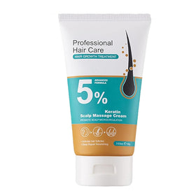 Crème MQN 5% Minoxidil en pot, vue de face
