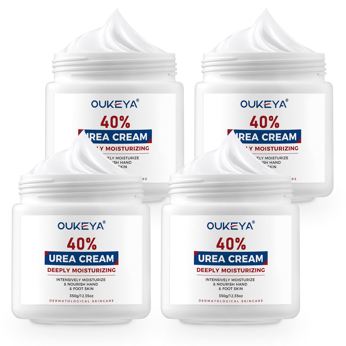 Crème OUKEYA Urea 40% 1600g vue de face