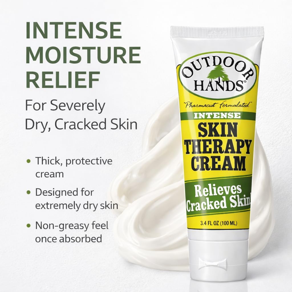 Crème Outdoor Hands application sur les mains