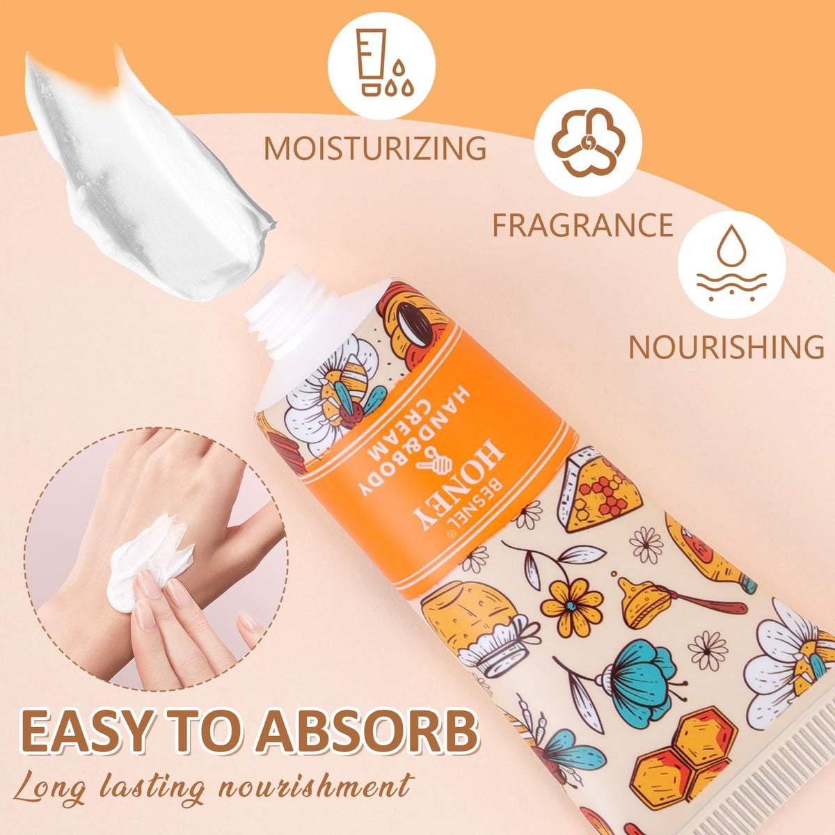 Crème pour les mains à la lavande, BESNEL
