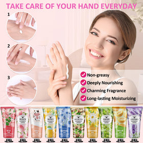 Crème pour les mains VESPRO parfum miel en tube