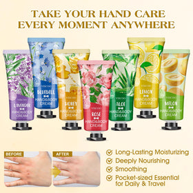 Crème pour les mains VISCOO au parfum de lavande
