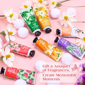 Crème pour les mains VISCOO parfum goyave, tube ouvert