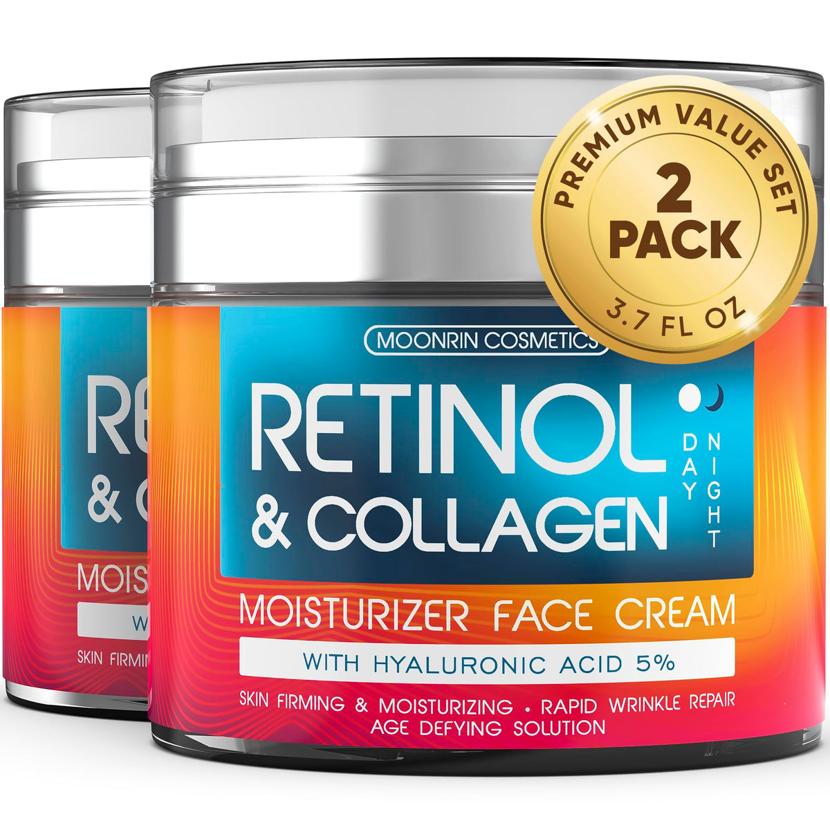 Crème Retinol MOONRIN COSMETICS 1,85 oz pot avant