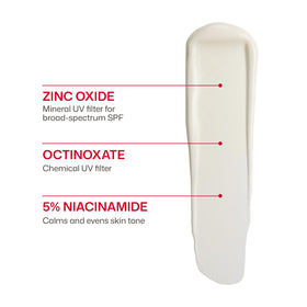 Crème solaire EltaMD dans un sac de voyage