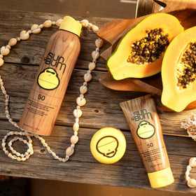Crème Solaire Original SPF 50 Sun Bum, emballage ouvert