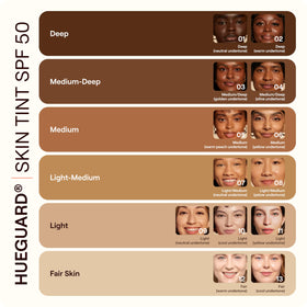 Crème solaire teintée Live Tinted SPF 50 en environnement extérieur