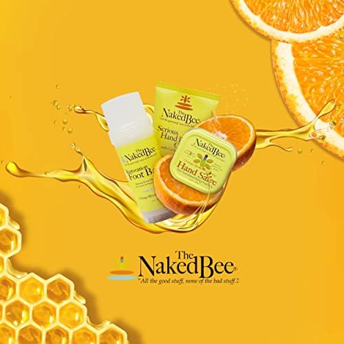 Crème solaire visage et corps The Naked Bee avec logo