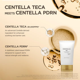 Crème TECA Madagascar SKIN1004 appliquée sur le visage