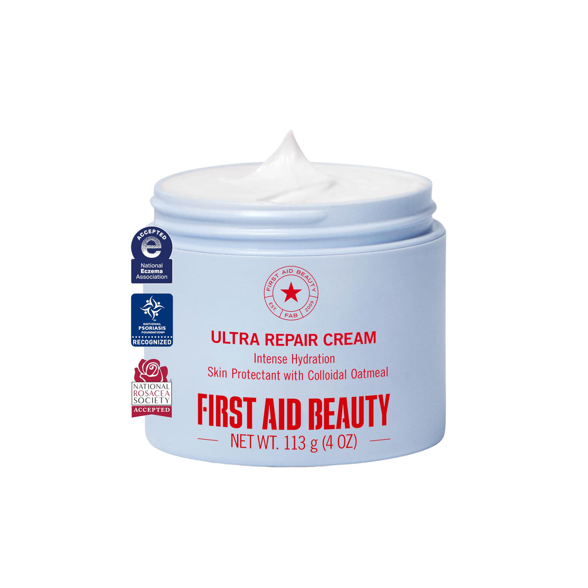 Crème Ultra Repair de First Aid Beauty, vue de face