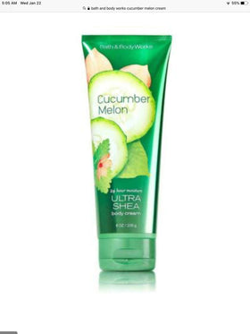 Crème Ultra Shea Melon Concombre Bath & Body Works vue avant