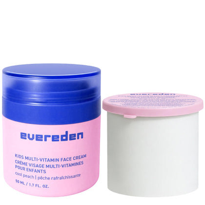 Crème visage Evereden pour enfants, pot avant avec couvercle