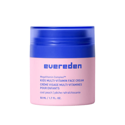Crème visage Evereden pour enfants, pot de 200g vu de face