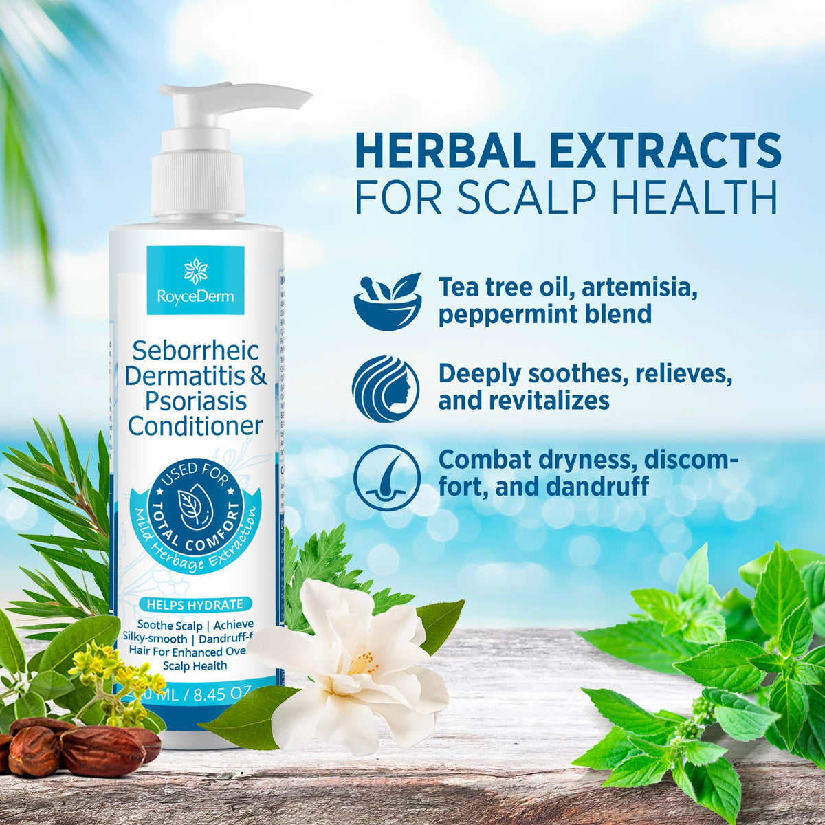 Crème visage Roycederm avec étiquette visible