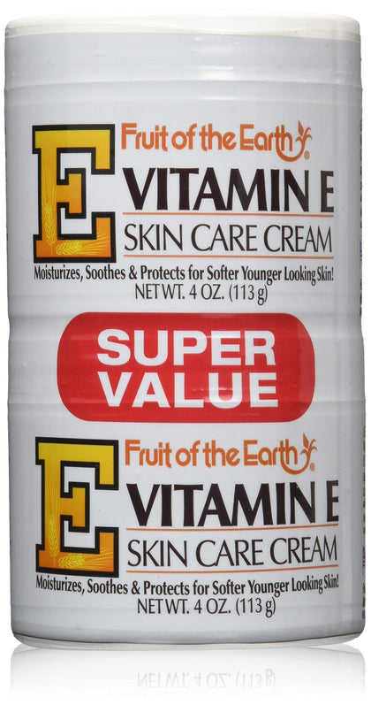 Crème Vitamine E Fruit of the Earth 113g en pot