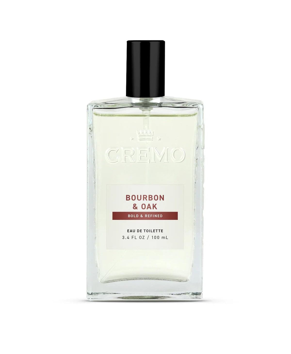 Cremo Cologne Bourbon & Oak 100ml vue de face