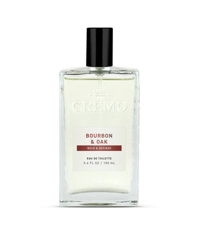 Cremo Cologne Bourbon & Oak 100ml vue de face