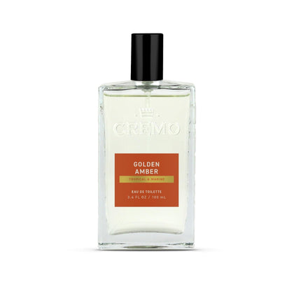 Cremo Cologne Golden Amber 3,4 fl oz vue de face