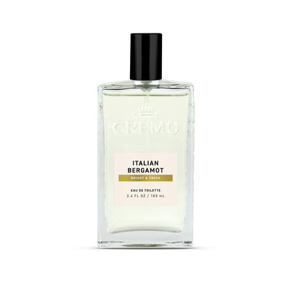 Cremo Cologne pour hommes 100 ml devant avec bouchon