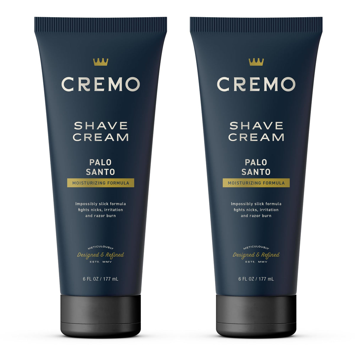 Cremo Crème à Raser Palo Santo 6 oz pack avant