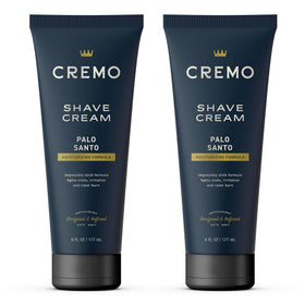 Cremo Crème à Raser Palo Santo 6 oz pack avant